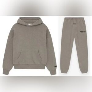 Fear of God Essentials “Homestead Heather” Hoodie and Joggers Set (FW 2025)